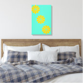 Modern Boho Canvas Afdruk (Insitu (Slaapkamer))