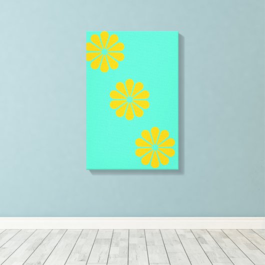 Modern Boho Canvas Afdruk (Insitu (Houten vloer))