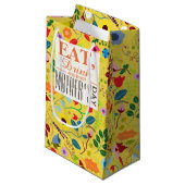 Modern Boho Chic Floral Moederdag Klein Cadeauzakje (Voorkant Gekanteld)