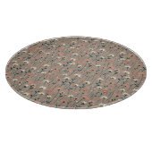 Modern Boho Chic Wildebloem Patroon Snijplank (Hoek)