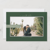 Modern Boho Desert | De foto bewaart de Datum Save The Date (Voorkant)