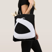 Modern boho design canvas tas (Dichtbij)