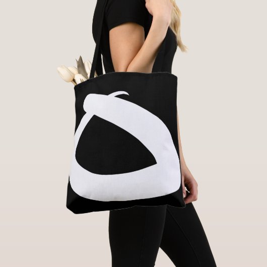 Modern boho design canvas tas (Dichtbij)