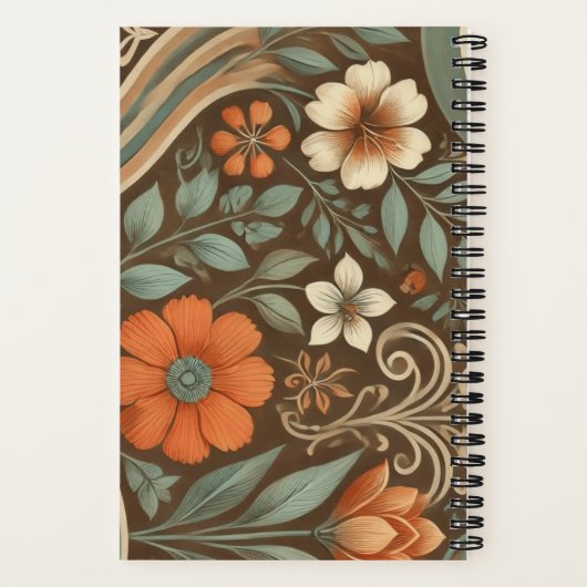 Modern Boho Design Journal Notitieboek (Achterkant)