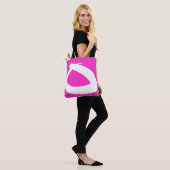 Modern boho design tote bag (Op model)