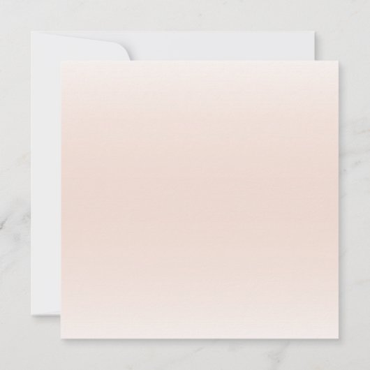 Modern Boho Floral Elephant Baby shower Invitation (Achterkant)