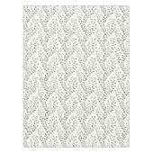 Modern Boho Floral Pattern Sage Cream Tafelkleed (Voorkant)