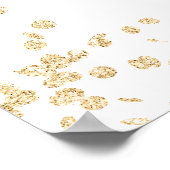 Modern Boho Floral Waterverf Afstuderen Welkom Poster (Hoek)