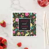 Modern Boho Floral Wedding Servet (Insitu)