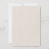 Modern Boho Folk Blue Boy Baby shower Kaart (Achterkant)