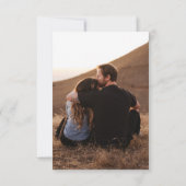 Modern Boho Folk Wedding RSVP - QR-code Kaartje (Achterkant)