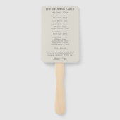 Modern Boho Geometric Green Grey Taupe Pr Handwaaier (Achterkant)