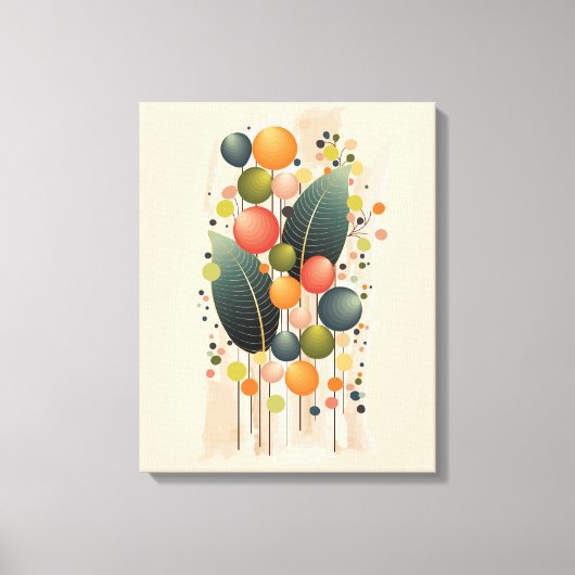 Modern Boho & geometrisch Canvas Afdruk (Voorkant)