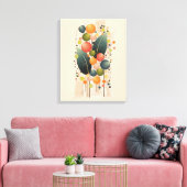 Modern Boho & geometrisch Canvas Afdruk (Insitu (Woonkamer))