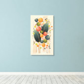 Modern Boho & geometrisch Canvas Afdruk (Insitu (Houten vloer))