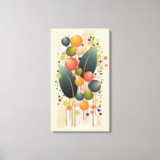 Modern Boho & geometrisch Canvas Afdruk (Voorkant)