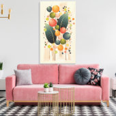 Modern Boho & geometrisch Canvas Afdruk (Insitu (Woonkamer))