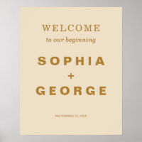 Modern Boho Jewel Earth Tone Weddenschap Welkomstt