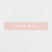 Modern Boho Kinder Name Labels (Design 1)