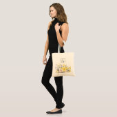 Modern Boho Kleurrijk Roos Bloemen Bedrijf Logo Tote Bag (Voorkant (model))