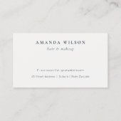 Modern Boho Kleurrijk Roos Floral 6 Punch Loyalite Visitekaartje (Achterkant)