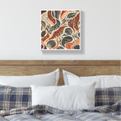 Modern Boho Leopard Print - Abstract Animal Skin a (Insitu (Slaapkamer))