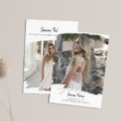 Modern Boho Lijst Voeg je foto-Afstuderen toe Aankondiging