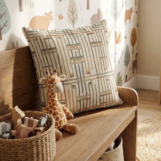 Modern Boho Linear Geometric ID1276 Kussen