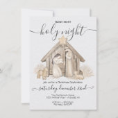 Modern Boho neutraal kerstfeest Kaart (Voorkant)