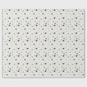 Modern Boho Neutral Terrazzo Speckled Earth Tones Cadeaupapier (Vlak)