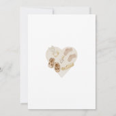 Modern Boho Nursery Mobile Baby shower Kaart (Achterkant)