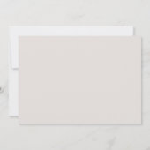 Modern Boho Oceaan Glas | 3 Foto Save the Date (Achterkant)