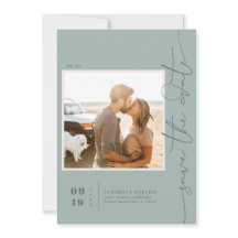 Modern Boho Ocean Glass | De foto bewaart de Datum