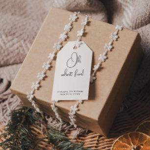 Modern Boho Oh Wat Leuk Familie Cadeau Labels Cadeaulabel