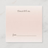 Modern Boho Olifant Baby shower Boekaanvraag Informatiekaartje (Achterkant)