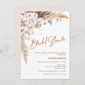 Modern Boho Orchard Pampas Grass Vrijgezellenfeest Kaart (Voorkant / Achterkant)