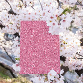 Modern Boho Pink Floral Butterfly Girl Baby shower Kaart