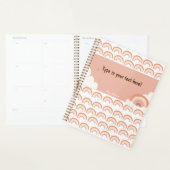 Modern Boho Rainbow gepersonaliseerd Multomap, op  Planner (Display)