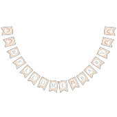 Modern Boho Rainbow Welkom bij Baby Bunting – Wate Vlaggetjes (Alle)