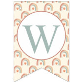 Modern Boho Rainbow Welkom bij Baby Bunting – Wate Vlaggetjes (Derde vlag)