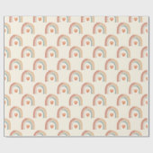 Modern Boho Rainbow Wrapping Paper - Waterverf EA Cadeaupapier (Vlak)
