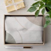 Modern BOHO regenboogorganische geometrische ontko Tissuepapier (Geschenk)