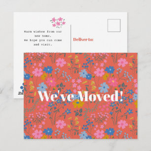 Modern Boho Rode Bloemstuk We Zijn Verhuisd Naar N Briefkaart