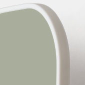 Modern Boho Sage Green Geometric Pickleball Paddle (Links Detail)