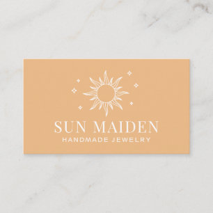 Modern Boho Sun Visitekaartje