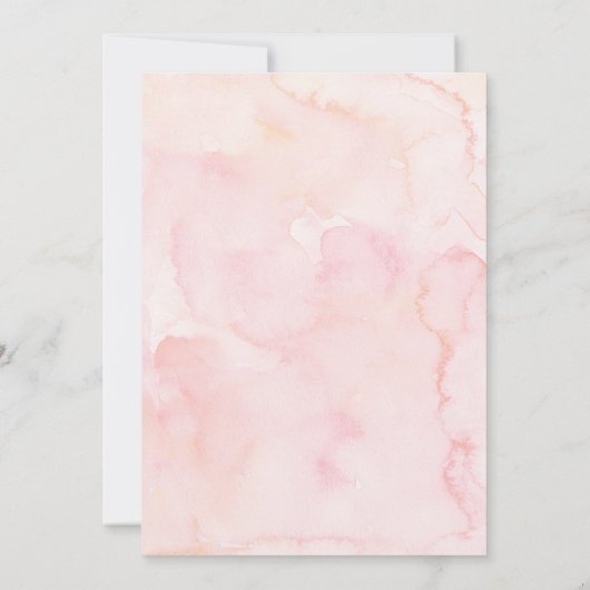 Modern Boho Sunshine Baby shower Kaart (Achterkant)