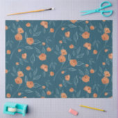 Modern BOHO Terracotta Floral Waterverf ontkoppeli Tissuepapier (Craft)