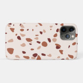 Modern Boho Terrazzo Pattern iPhone 11 Pro Hoesje (Achterkant (horizontaal))