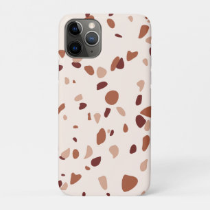 Modern Boho Terrazzo Pattern iPhone 11 Pro Hoesje