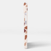 Modern Boho Terrazzo Pattern iPhone Case iPhone Hoesje (Linkerkant)